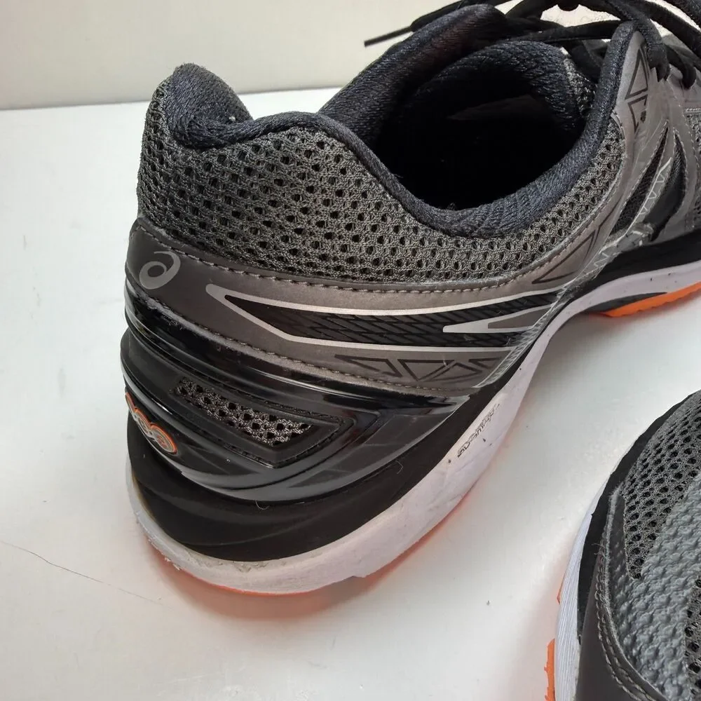 ASICS GT-2000 4 Running Sneakers Men’s Size 13 Black Orange T606N F450716 Shoes